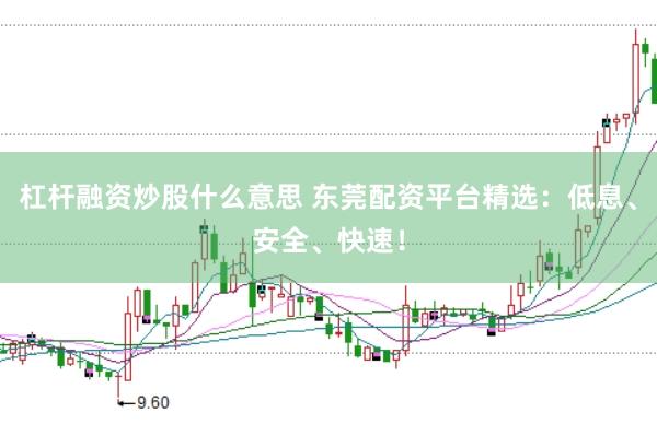杠杆融资炒股什么意思 东莞配资平台精选：低息、安全、快速！