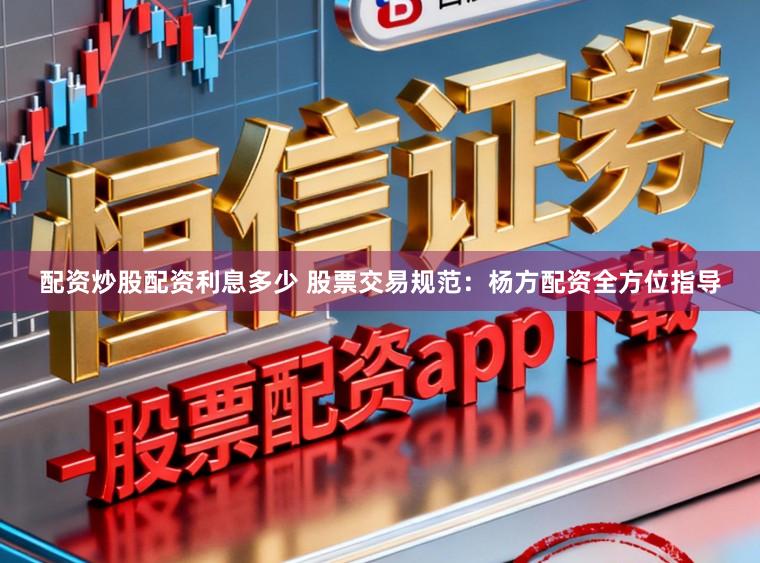 配资炒股配资利息多少 股票交易规范：杨方配资全方位指导